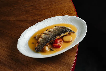 Сибас по-сицилийски