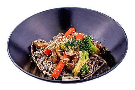 Соба с овощами