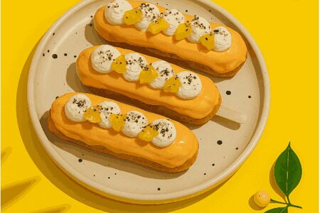 Эклер Манго-маракуйя