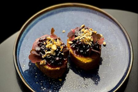 Морковный рулет