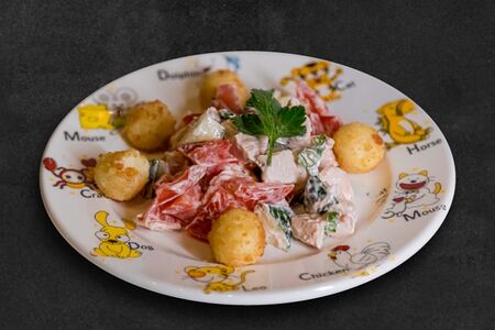 Салат Смешарики