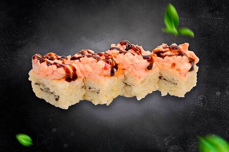 Пресс суши с креветкой