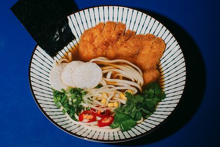 Рамен с курицей