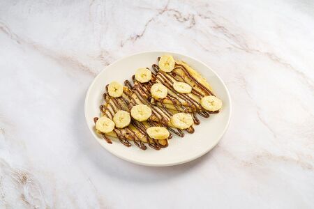 Блины с Нутеллой и бананом