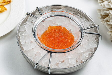 Красная икра лосося