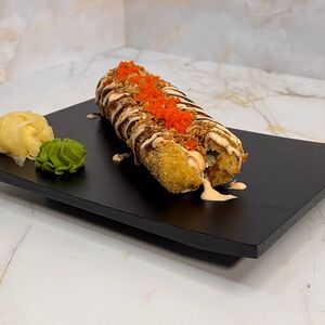 Ролл-дог с тигровыми креветками