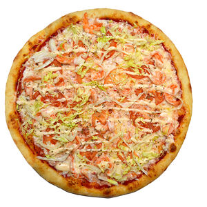 Пицца с Креветками