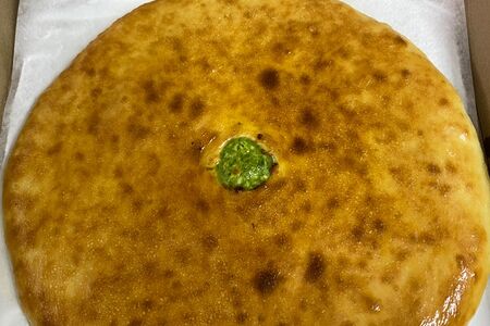 Пирог с сыром и шпинатом