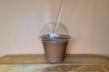 Шоколадный молочный коктейль 