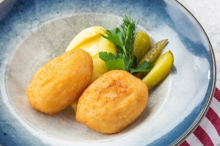 Куриные котлеты в панировке