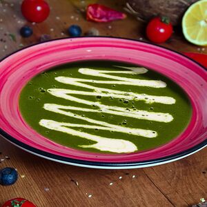 Шпинатный крем-суп