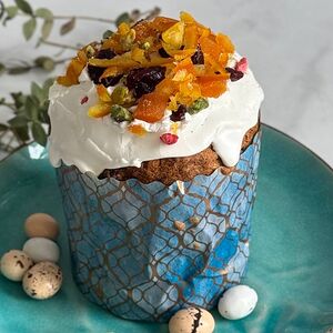 Кулич Пасхальный пряный с цукатами (большой)