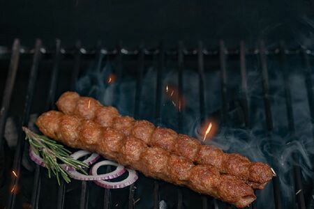 Люля-кебаб из свинины