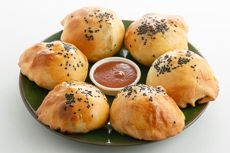 Самса с тыквой 