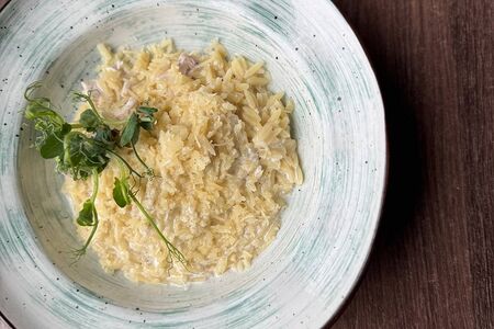 Орзо с куриным мясом