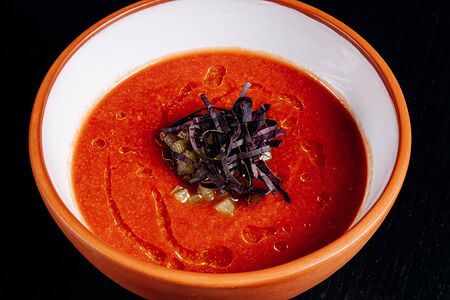 Холодный томатный суп