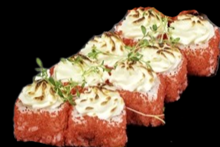 Запеченый ролл с мидиями