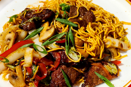 Вок Лапша с говядиной