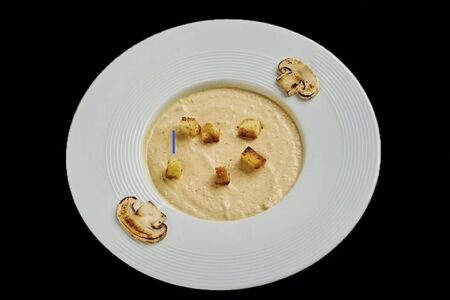 Крем-суп с грибами