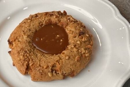 Печенье пекан-карамель