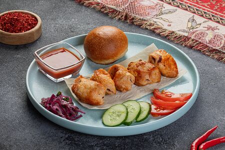 Шашлык из курицы