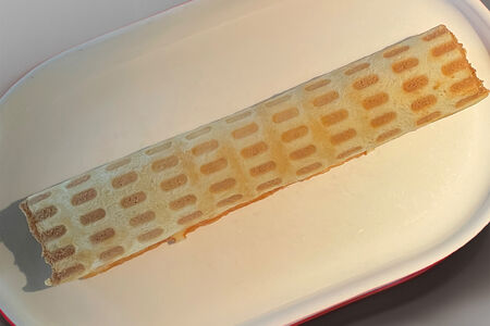 Трубочка с вареной сгущенкой