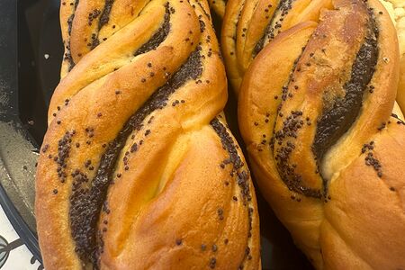 Плетенка с маком