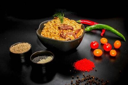 Плов с говядиной