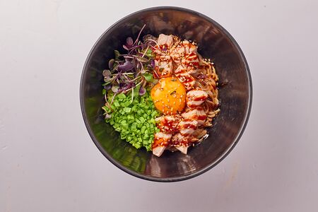 Мезмен с лососем 