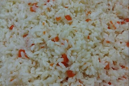 Рис с морковью