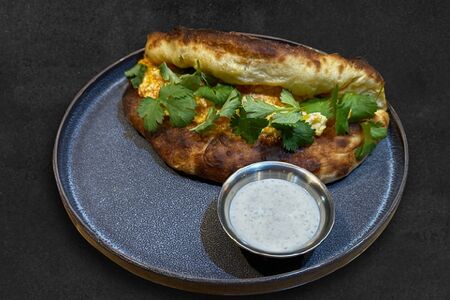 Яичница в лаваше