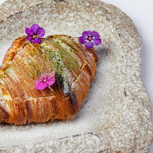 Творожная запеканка в круассане