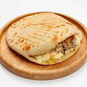 Питатос бекон, шампиньоны, сливочный сыр