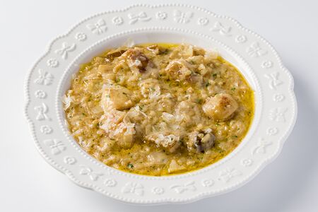 Ризотто с белыми грибами