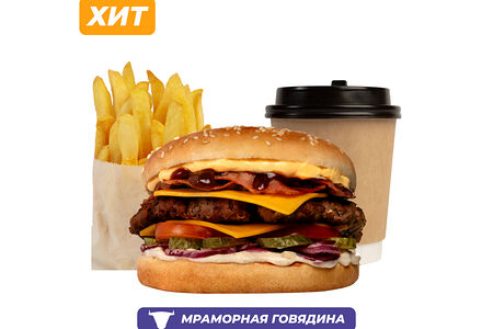 Сырбургер комбо