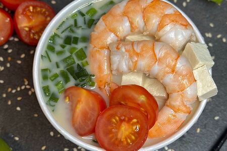 Суп Сливочный с угрем