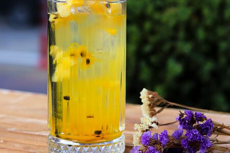 Лимонад манго-маракуйя