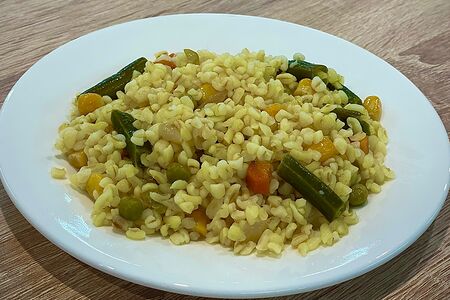 Булгур с овощами