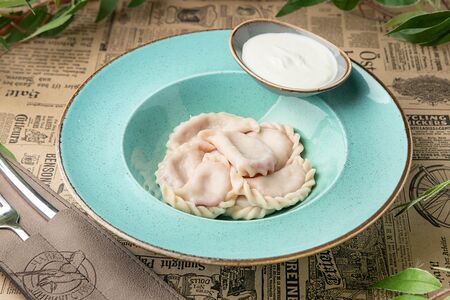 Вареники с клубникой