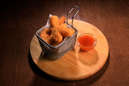 Креветки в темпуре