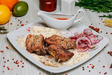 Шашлык из свиных рёбер