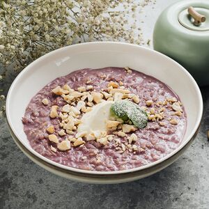 Геркулес на черной смородине