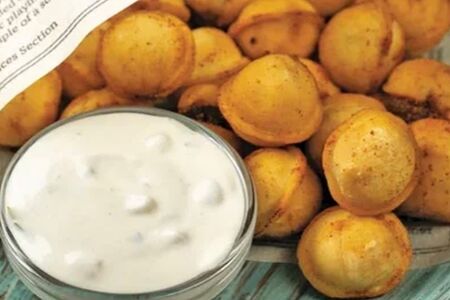 Жареные пельмешки