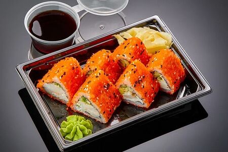 Ролл Калифорния с креветкой