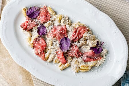 Паста Ньокетти с грибами