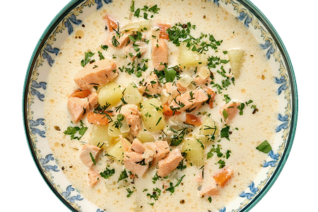 Уха сливочная