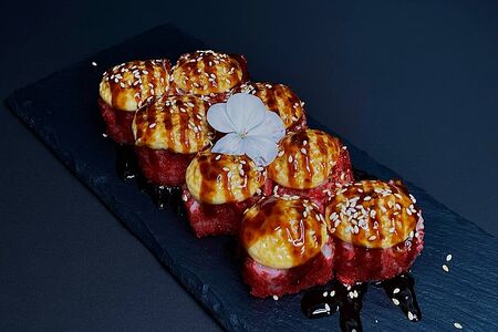 Татаки с лососем