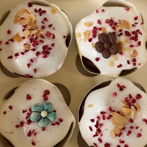 ПП творожный ванильный кулич с изюмом и курагой без сахара, глютена и трансжиров
