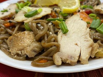 Соба с курицей