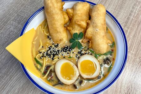 Сырный рамен